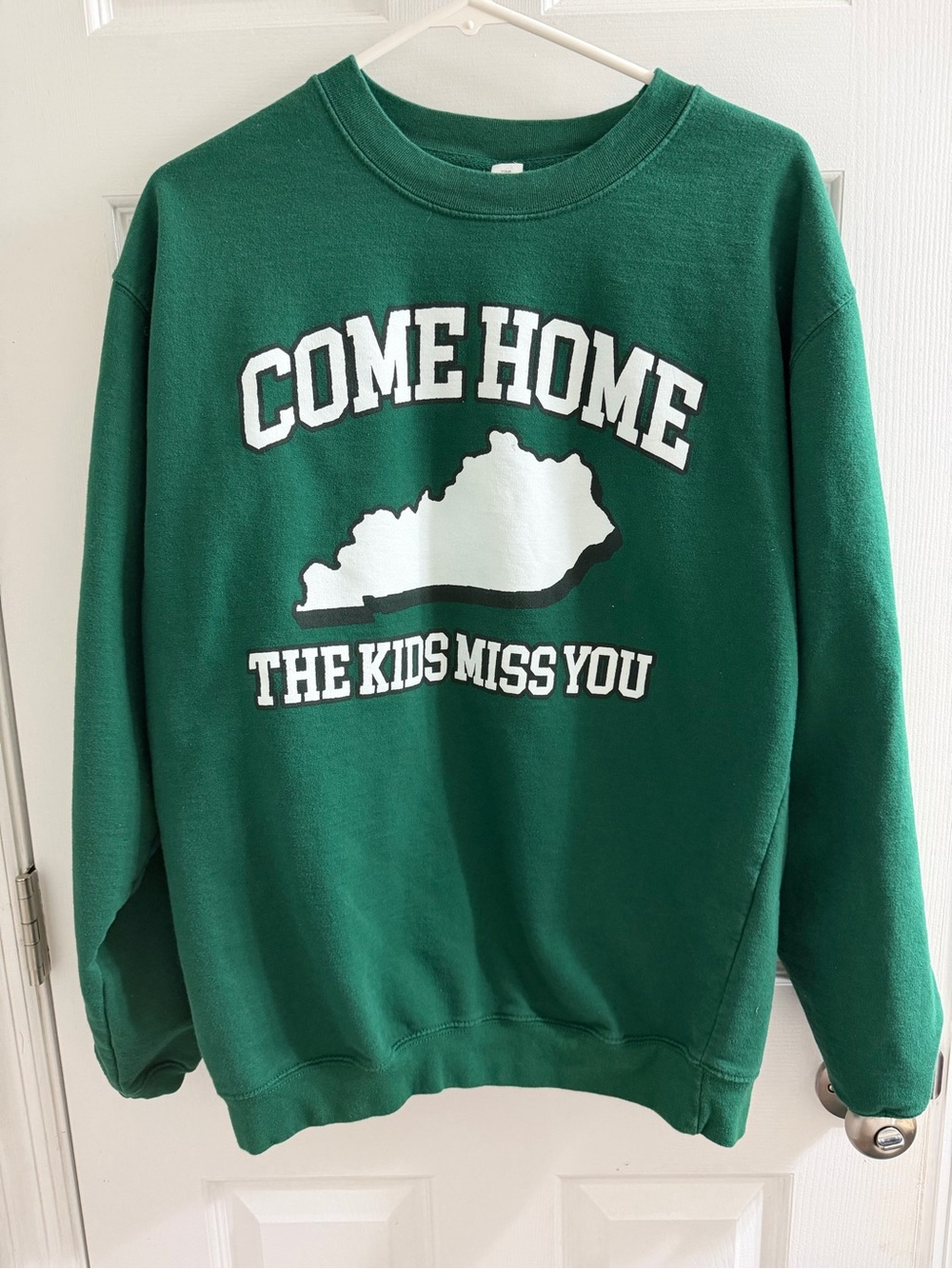 Jack Harlow Kentucky Green "Come Home The Kids Miss You" Crewneck Sweatshirt XL
